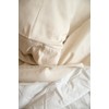 Benicabaly Soft Comfort with 4-Piece Cream Microfiber Full Sheet Set,