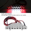 RC Car Light Set, 8 LEDs Light Bar White Red