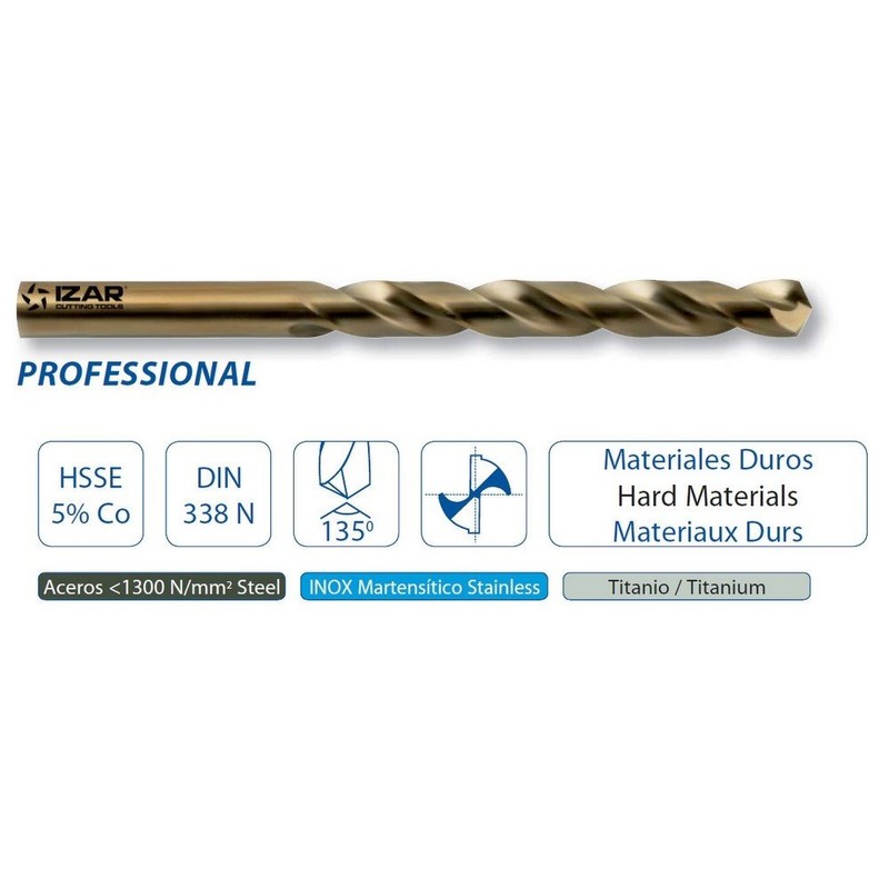 Izar bohrkassette, 1 Piece, 1-10x0, 5 Kobalt