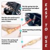 Hilitchi 720Pcs Gold Quick Splice Male and Female Wire Spade