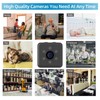 Magnetic Mini Security Camera 1080P Wide Angle Motion Detection Night