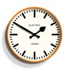 JONES CLOCKS® Tiger Wall Clock | Modern Round Station Clock