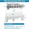 GB5-1 4-1/2 Inch Intersystem Bonding Bridge with White Plastic Cover