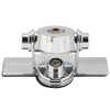 RB-400 Silver Car Antennas Bracket Mount Clip Holder With 4