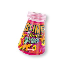 Slime 'n Stretch Butterfly from Deluxebase. Pink Slime with Stretchy Butterfly Toy for Kids. These Insect Themed Squishy Slimes Make Great Animal Toys for Girls and Boys and Kids Party Favors