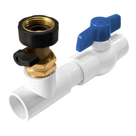 WESUA 3/4 Garden Pipe Fitting AC Drain Line Cleaner Tool,AC Drain Line Unclogger,Quickly and Effectively Unclog condensate Water blockages