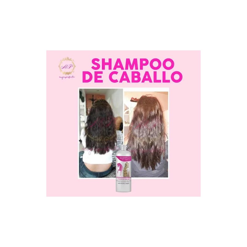 Shampoo De Caballo Detiene La Caída Acelera El Crecimiento