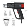 Geevorks 2000W Industrial Fast Heating Hot Air Gun LCD Digital