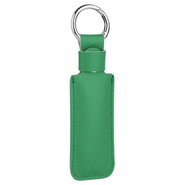 CaSZLUTION Microfiber Leather USB Flash Drive Case - Anti Lost Holder with Keychain, Portable Storage Case for USB Flash Drive (1PC, Green)