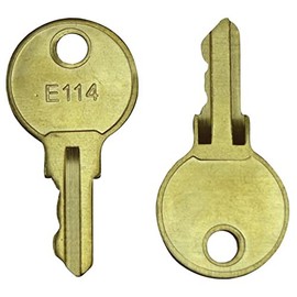 ASI e114 Key 10 Pack, E114 Key for Toilet Paper Dispenser, Paper Towel, Toilet Tissue & Soap Dispensers Key Replacement