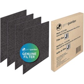 GermGuardian Genuine Carbon Filter Replacements for FLT5900 HEPA filter for AC5900WCA Air Purifier, 4-Pack, FLT21CB4