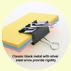 BAZIC Large 2-Inch (51mm) Black Binder Clip