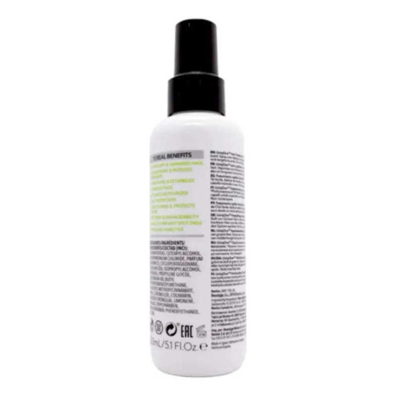 Revlon Tratamiento Capilar Uniq One Té Verde 150 Ml