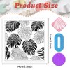 beinkmake Monstera Turtle Polymer Clay Texture Sheet Silicone Texture Stamp