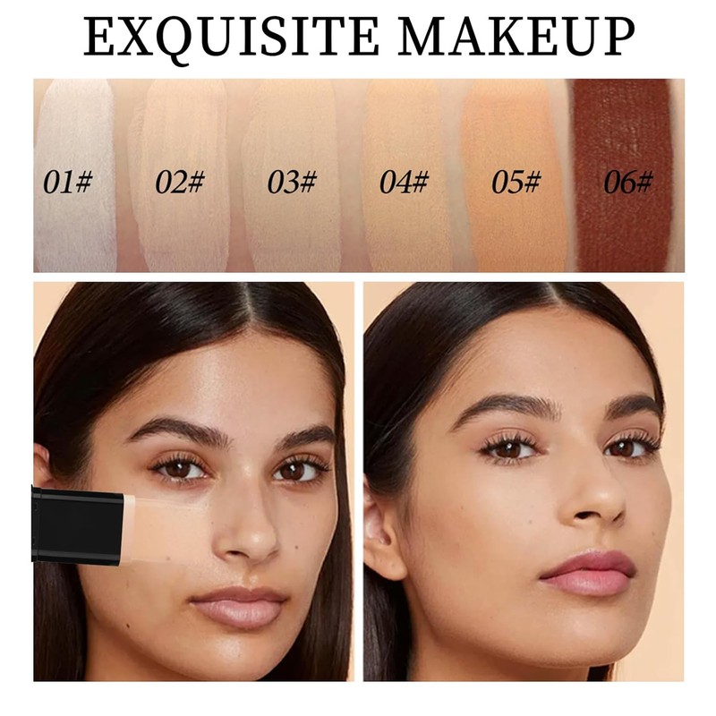O'CHEAL Face Foundation Contour Stick Long-wear Lightweight Brighten Stick Blemish