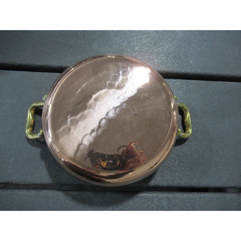 Pentole Agnelli Agnelli Cookware Copper Mini Round Omelette Pan Restaurant