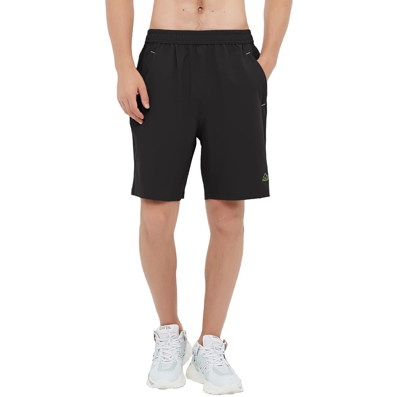 Gopune Men's Outdoor Moisture-Wicking Quick Dry Shorts, Sports, Running, Includes