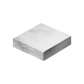 PATIKIL 40x40x10mm Steel Bench Block, Steel Block Metal Bench Block No Holes Matched Hardened Steel Flat 123 Blocks Precision Ground Milling for Jewelry Making Stamping Tool, Square