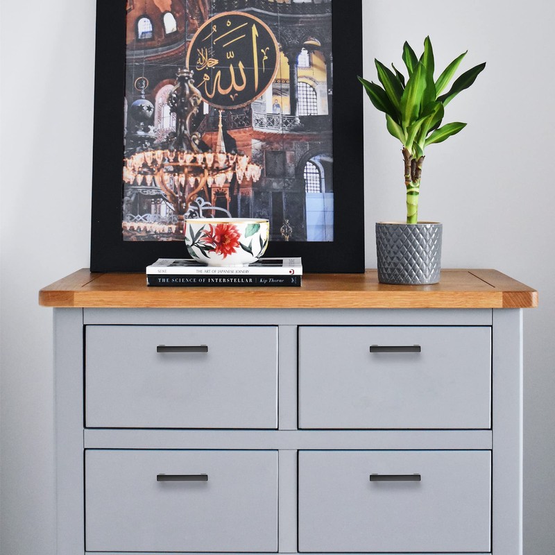 Ravinte 15 Pack Matte Black Cabinet Pulls, 2-1/2 Inch (64mm)