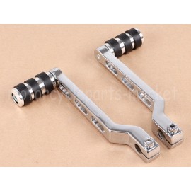 Unbranded Heel Toe Shift Lever Shifter Pegs Pedal For Harley Road Glide FLTRX Fatboy FLSTF