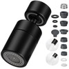 360° Swivel Tap Attachment, M22/M24 Rotating Water Saver with 2