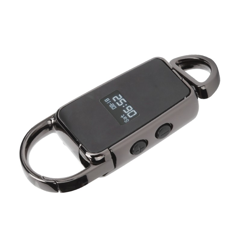 S23 Black Mini Key Ring Shape USB Flash Drive MP3