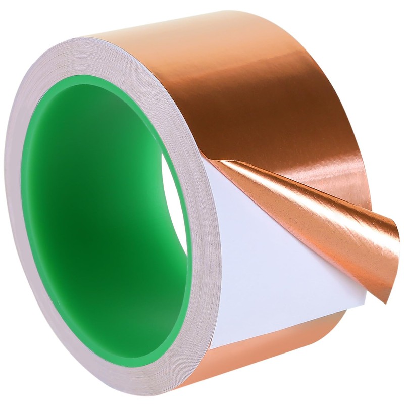 Meideal Copper Foil Tape (2inch X 33 FT) with Dual