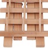 12 Spools Wooden Sewing Thread Holder Foldable Bobbin Hanging Rack