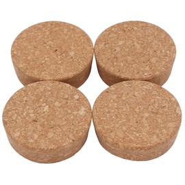 Cork Lids/Stoppers for Mason, Ball, Canning Jars (4 Pack, Wide Mouth)