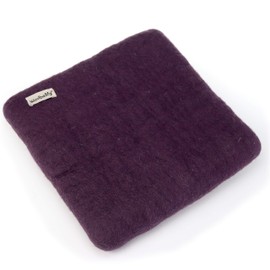 Woolbuddy Needle Felting 100% Woolen Mat Size XL (Purple)