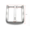 CRAFTMEMORE 1.5 Inches Belt Buckle Single Prong Belt Buckle for