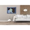 MICROBARBERS Squidward Cartoon Tapestry Wall Hanging Window Design l SpongeBob
