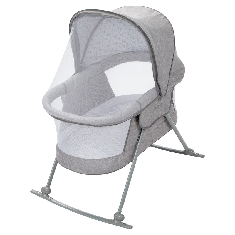Safety 1st Nap & Go Rocking Bassinet with Bug Net,