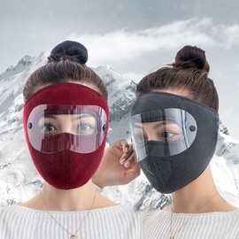 Clear Shield Winter Mask Blue 2ea