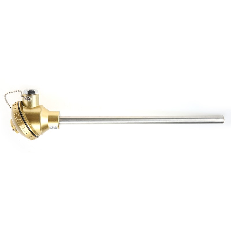 K Type Stainless Steel Probe Thermocouple Temperature Sensor 0-1300℃ (300mm)