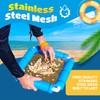 RELODECOR Beachcombing Shark Tooth Sifter - Lightweight Sand Sifter for