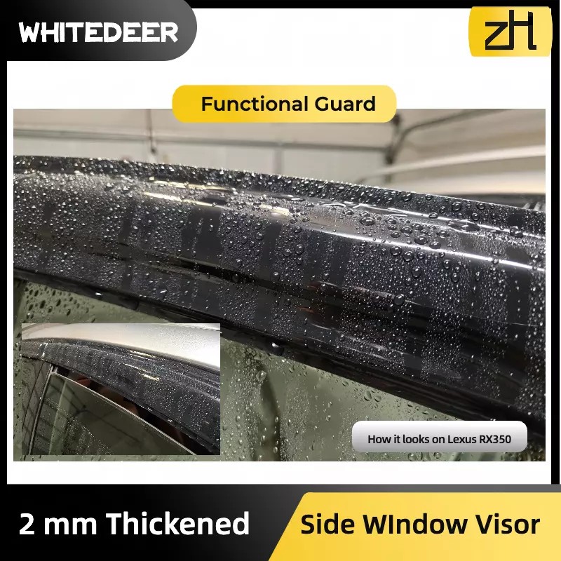zh Fits Toyota TACOMA 2016-2023 Double Cab Window Visor Sun