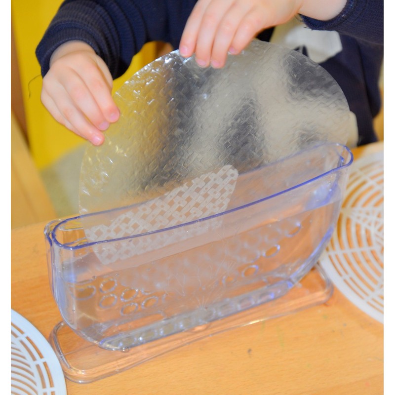 Rolling Fun - R22 Rice Paper Roll Water Bowl- Clear