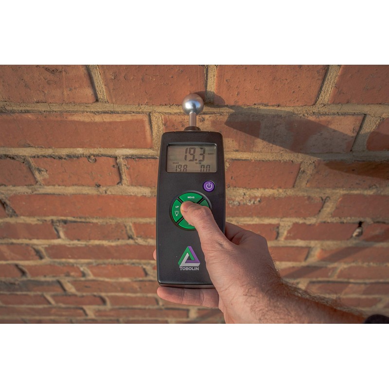 TOBOLIN TOBOMETER HY Moisture Meter with LCD Display for Masonry