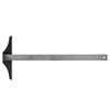 Pacific Arc 18 Inch T Square, Traditional Stainless Steel Plain