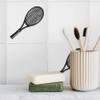 'Tennis Racket' 108mm Square Ceramic Tile (TD00027914)