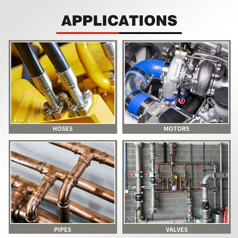 80 Pcs ORFS Cap and Plug Kit Hose Tube and
