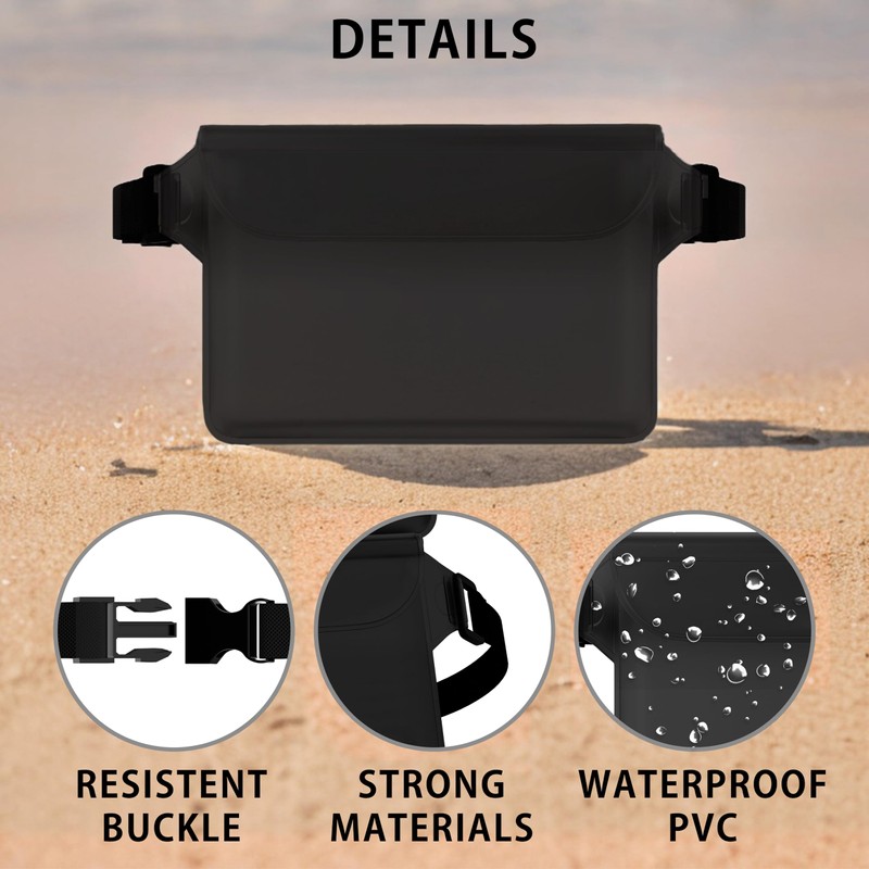 MyGadget 2 x Waterproof Bags [ 22 x 15.5 cm