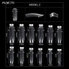 KADS 120PCS Clear Full Cover Dual Nail System Form UV