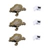 WOO MANTO Turtle Figurine 6.5 cm Long - Small Animal