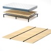 Yarfyk Folding Box Spring, Bed Plate,Queen Bed Board Under Mattress
