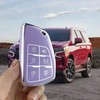 Yuebutor Key Fob Cover Case Compatible with Chevy 2021-2023 Suburban