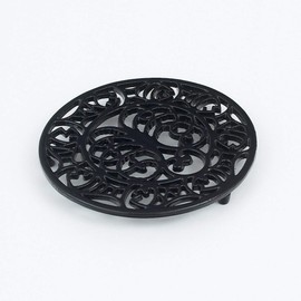 Victor Octopus & Fish Trivet Black, Cast Iron