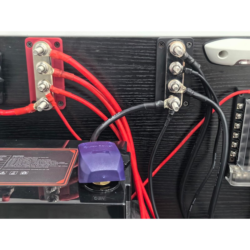 Gloaso Bus Bar Copper 12V-48V DC 600A High Current Busbar