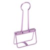 30Pcs Wire Binder Clips 2in Wide Hollow Out Strong Metal